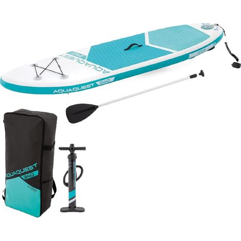 TAVOLA GONFIABILE DA SUP 'AQUA QUEST' cm 76 x 13 x 244 - portata 90 kg  - INTEX