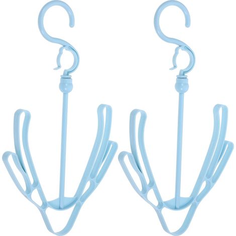 2 Pièces Cintre De Séchage De Chaussures Cintre à Chaussures Porte-Chaussures Suspendu Étagère Peu Encombrante Étendoir à Chaussures Cintres Étagère (1/5)