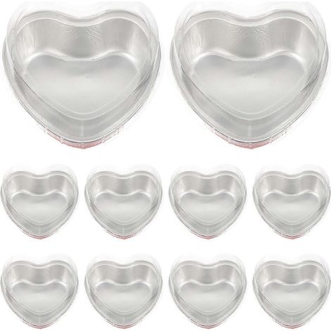 20 caissettes de cuisson jetables en aluminium pour muffins et gâteaux (1/4)