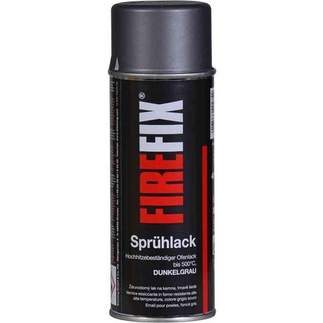 Ofenlack 400ml dunkelgrau Kamine Ofen Öfen Terrassenofen Garten Heimwerker NEU