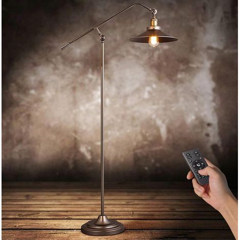 Vintage Industrial Floor Lamp, 6W Dimmable (1/5)
