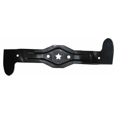 Lame de tondeuse gauche 46,5 cm – Compatible HUSQVARNA – Ventilée et mulching pour coupe précise – Système d'éjection arrière