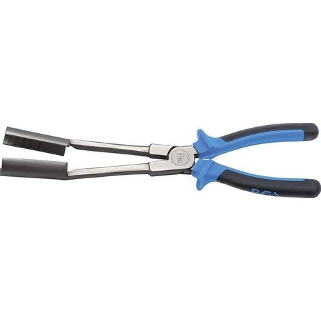 Pince à Connecteur de Bougie 250 mm - Coudée, 30 deg. - Précision et Maniabilité, Acier, Zones Difficiles - D-Work (1/5)