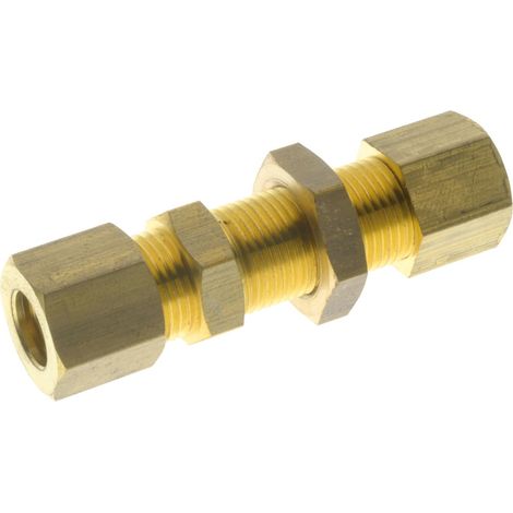 Adaptateur de traversée de cloison RS PRO 13465 vers Enfichable 4 mm Enfichable 4 mm 4 mm Push-in, entrée ( Prix pour Paquet de 10 )