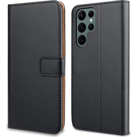CUSTODIA COVER PER SAMSUNG GALAXY S22 ULTRA CHIUSA CON PATTA NERA SM-908 (1/5)