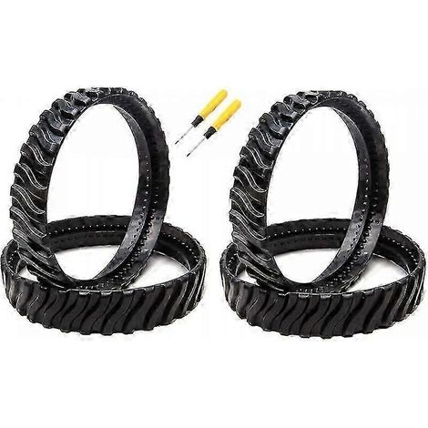 Lot de 4 sangles réglables pour plateaux Zodiac MX6, MX8 et MX9, robot nettoyeur de piscine Baracuda R0526100 avec 2 tournevis. Accessoires pour robot de piscine. (1/5)