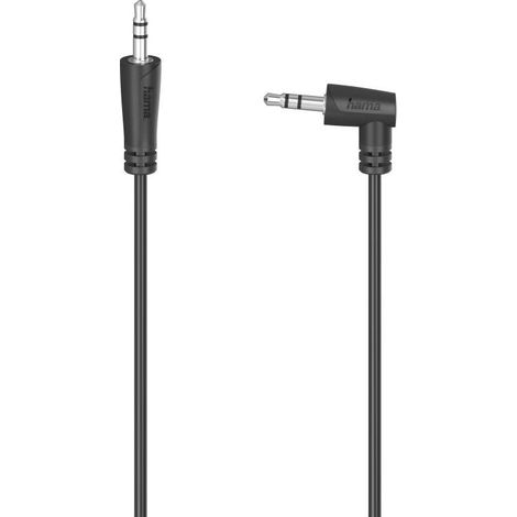 Hama 00205286 cable de audio 1,5 m 3,5mm Negro