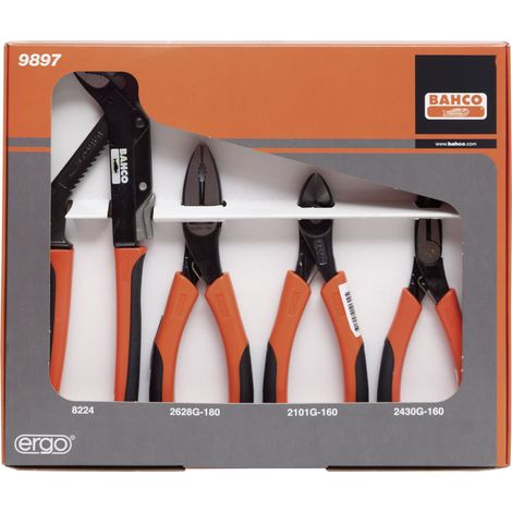 Bahco 9897 Zangen-Set 4teilig