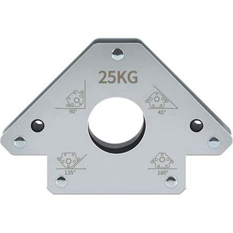Outils auxiliaires pour Soudage Électrique Positionneur Magnétique pour Soudage Aimant À Angle Droit pour Absorption pour Soudage Électrique 25 Kg