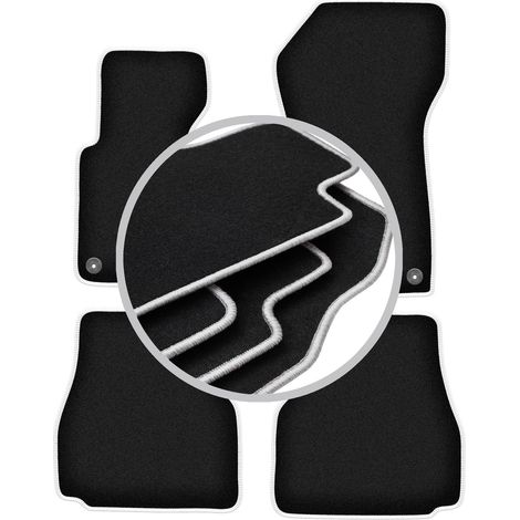 Alfombrillas Carlux plateadas para: BMW Serie 3 E36 descapotable (1993-2001) (1/5)