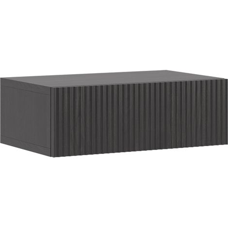 Selsey Nolie - Comodino a cassetto - 50 cm - nero (1/5)