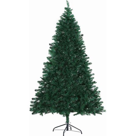 Sapin de Noël Sapin de Noël 1000 Branches Epicéa Pvc Vert ∅102 X H180 Cm (1/3)