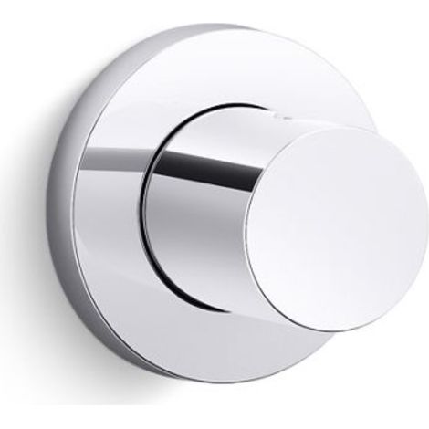Kohler Cross Range Round Shower Handset Holder Wall Bracket Polished Chrome