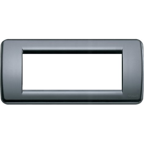 Placca Rondò 5M grigio grafite Vimar Idea 16765.15