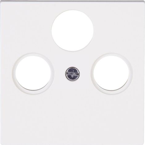 Kopp 1 pezzo Placca di copertura Coperchio HK 07 Bianco puro (RAL 9010) 491029008 (1/4)