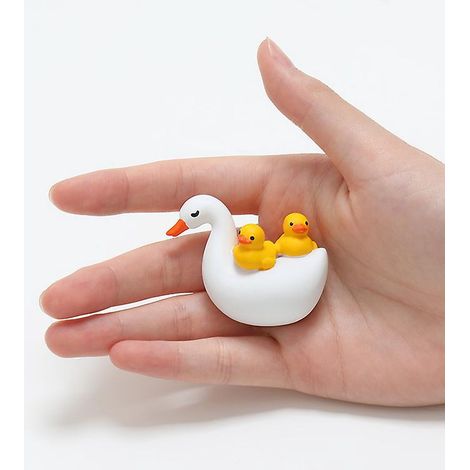 petit Canard Blanc Dos Petit Canard Jaune Rfrigrateur Autocollants Mignon Dessin Anim 3d Stro Rsine Cratif Animal Magntique Autocollants (1/5)
