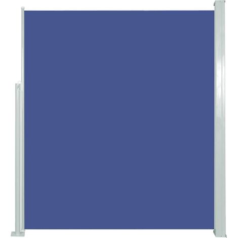 vidaXL Tenda Laterale Retrattile per Patio 120x500 cm Blu
