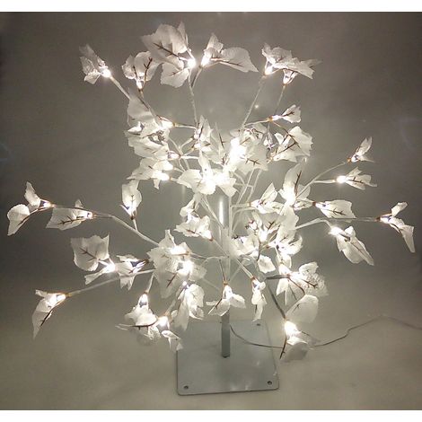 BURI LED Lichterbaum 120cm Leuchtbaum Dekobaum Gartendeko Weihnachtsdeko warmweiß (1/2)