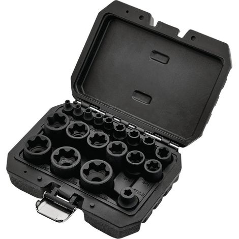 Jeu de 19 douilles de serrage de boulons de batterie Tesla, jeu de douilles à six pans pour volant moteur Nissan et couvercles de soupapes (1/5)