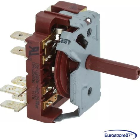 Commutatore gottak a/034/086  1-0-1 posizioni     per forno ilve  albero 23 mm (1/3)