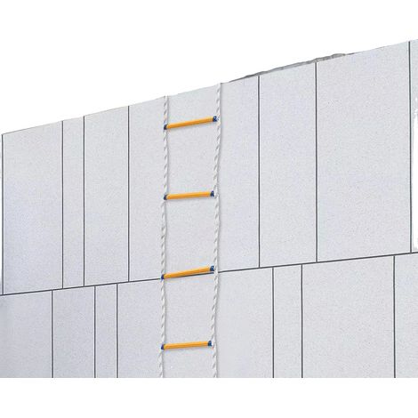 Échelle de secours, haute capacité de charge, design antidérapant, 19.7ft (1/5)