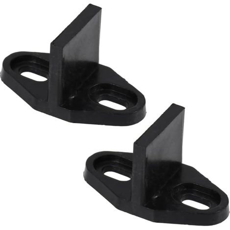 2 pièces guide de sol pour porte de grange coulissante, réglable (1/5)