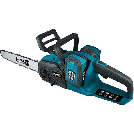 NEWTON Elettrosega con predisposizione per utilizzo contemporaneo di 2 batterie da 18v, solo corpo macchina