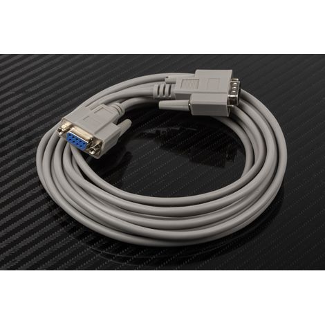 Câble réseau, Mâle 9 contacts vers Femelle 9 contacts, longueur 5m, 9 voies ( Prix pour 1 ) (1/3)