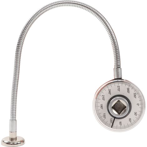 Jauge d'angle de torsion en acier inoxydable, outil de mesure professionnel pour automobile (1/5)