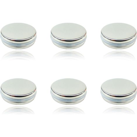 imanes, disco de neodimio de 50 mm, 3 mm de grosor, fuerte adhesión, oficina, bricolaje. (1/5)