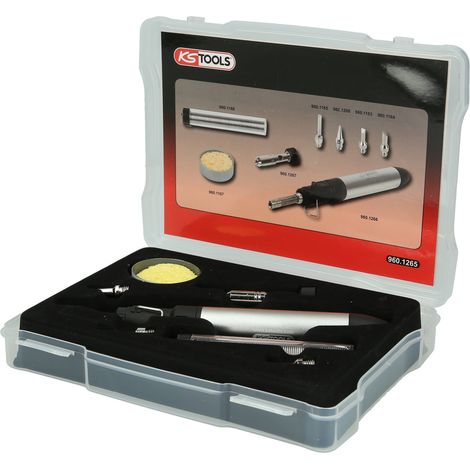 KS Tools  Gaslötkolben   inkl. Lötspitze, inkl. Lötzinn 1 St. (1/5)