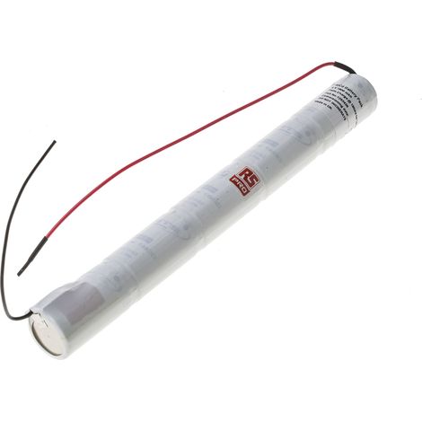 Bloc batterie rechargeable RS PRO 6V NiCd 1.8Ah CS x 5 ( Prix pour 1 )