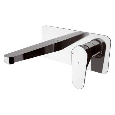 Rubinetto a incasso per lavabo con piastra rettangolare class line eco