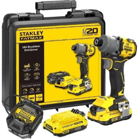Stanley FATMAX V20 atornillador de impacto Brushless 203 Nm