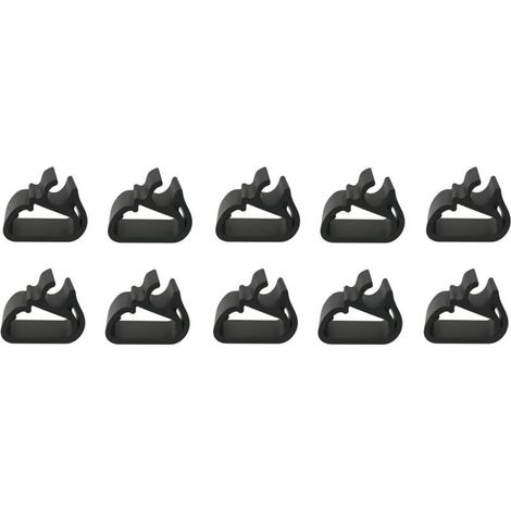Kit de 10 Clips Essuie-Glace pour Peugeot 3008, 5008, Citroën C5, DS7 - Fixation Tuyau de Bras Essuie-Glace Avant. Accessoire de Remplacement Lave-Glace. (1/4)