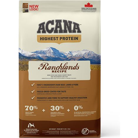 Acana Canine Adult Regionals Ranchlands Prairie 11.4kg