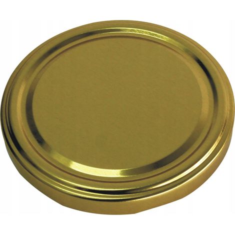 Goldglasdeckel fi82/6 10 Stück