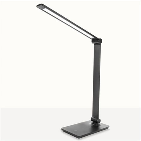 Lámpara de mesa LED de 220 lm, 3 niveles de brillo, regulable, luz diurna, protección ocular, lámpara de lectura infantil. (1/5)