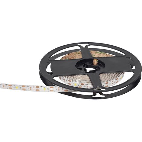 Ruban 90 leds blanc chaud adhésif 3m avec raccordement USB (1/5)