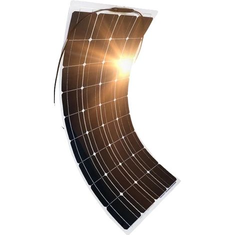 Ensemble de panneaux solaires, étanche, flexible, solaire flexible 100W (1/2)