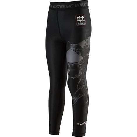 Leggings sportivi da wrestling per bambini, taglia 164, neri