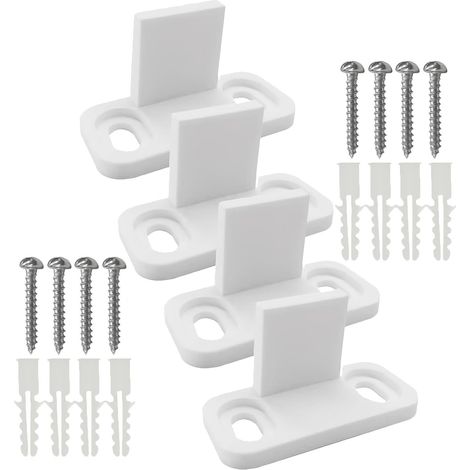 Guide de sol pour porte de grange coulissante plastique (1/5)