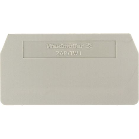 Weidmüller 1674730000-1 Abschlussplatte Passend für (Details): ZDK 2.5/1.5… Beige 1 St.