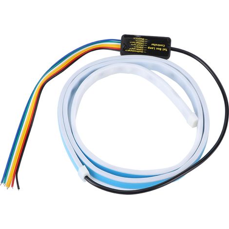 Bandeau LED RGB 12V universel 47 pouces pour coffre de voiture, feu stop, clignotant et signalisation de conduite (1/5)