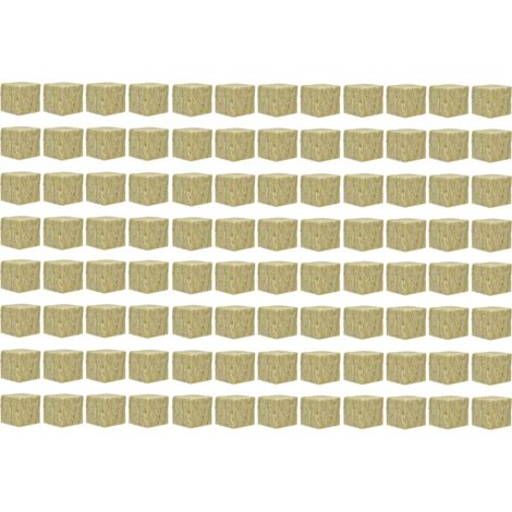 96 blocs de laine de roche pour semis, blocs de culture pour le jardin, adaptés à l'agriculture (1/5)