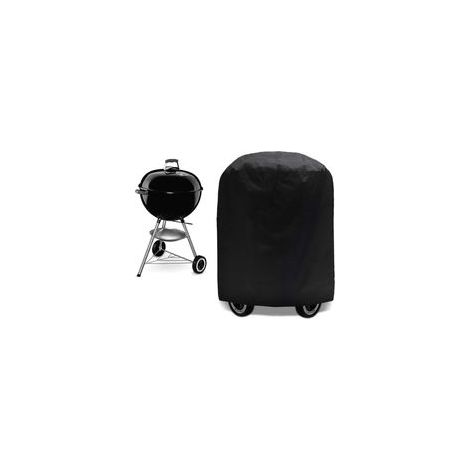 Housse de barbecue, housse de protection imperméable pour barbecue à gaz, 70 x 75 cm, noire (1/5)
