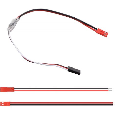 3-5 V 2A Interrupteur RC Télécommande AUX Marche/Arrêt Relais Électronique, Commutateur Électronique RC Basse Tension, avec Câble JST, pour Pompe à Eau de Drone-RC Contrôle de Signal PWM (1/5)
