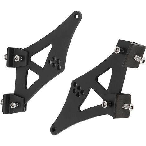 Universeller 5" CNC-gefräster Heckspoiler aus Aluminiumlegierung für Pkw, Heckklappen-Montagehalterungen im Rennsportstil.