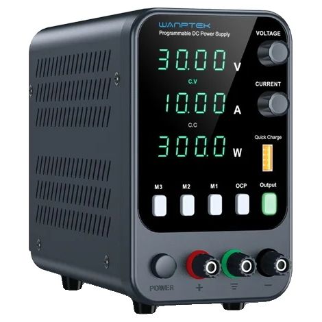 Fuente de alimentación, voltaje ajustable, tres grupos de memoria, APS3010H 30V 10A (1/2)