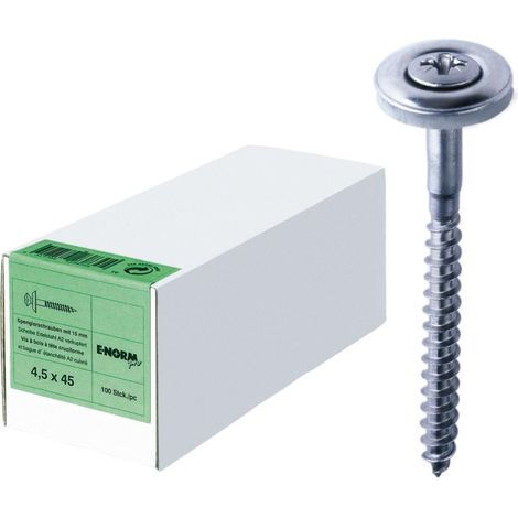 Spenglerschraube A2 PZD 2 4,5x 65 15 E-NORMpro